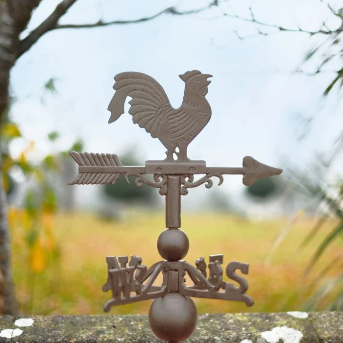 Standard Iron Rooster Weathervane In A Rustic Finish 7 Standard Iron Rooster Weathervane In A Rustic Finish - Image 5